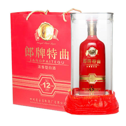 郎酒郎牌特曲鉴赏12浓香型50度500ml/1瓶/2瓶/6瓶整箱 商品图2