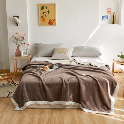 老米优品 / 软fufu！！牛奶般丝滑柔软，糯叽叽的手感绝了！《m*ji代工拼色复合绒毛毯》秋冬当沙发毯，午睡毯都非常不错，可供四季使用，手感JI佳！ 商品图7