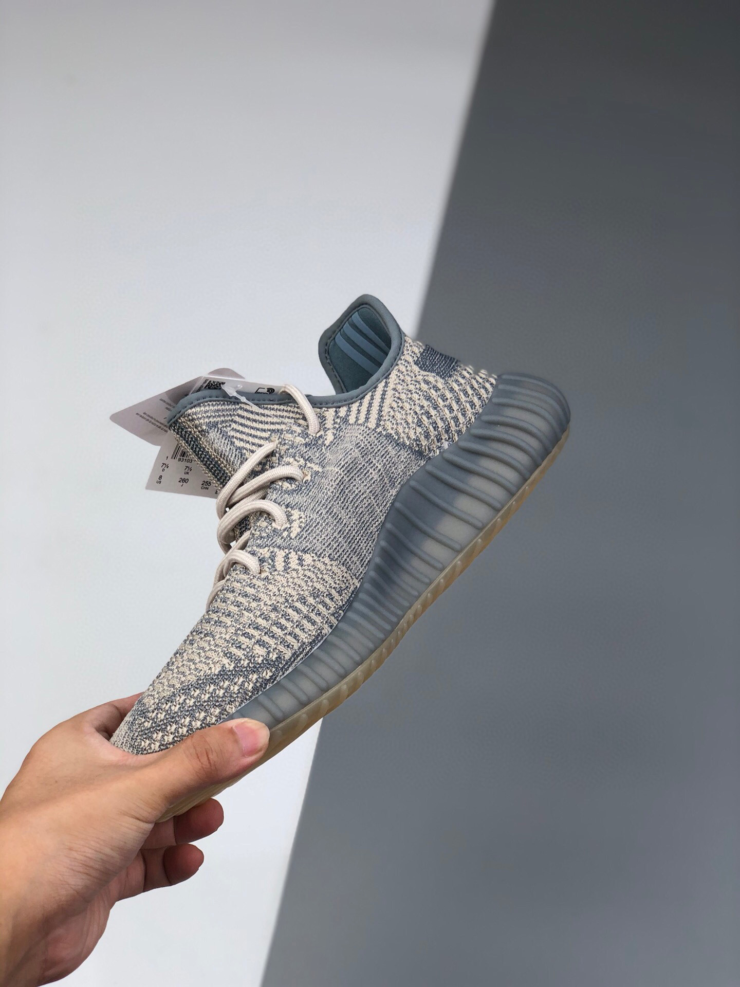 adidas阿迪达斯 椰子350v2 灰蓝色