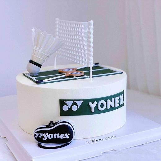 羽毛球 | 半翻糖奶油蛋糕 商品图3