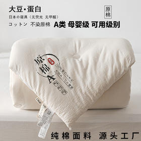 纯棉原棉大豆纤维被全棉春秋被芯加厚冬被学生宿舍被子