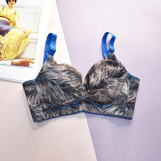【99元2件，下单拍2！】皇家丽美薄款有钢圈收副乳调整型文胸W085-1 商品图6