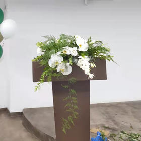 讲台花23