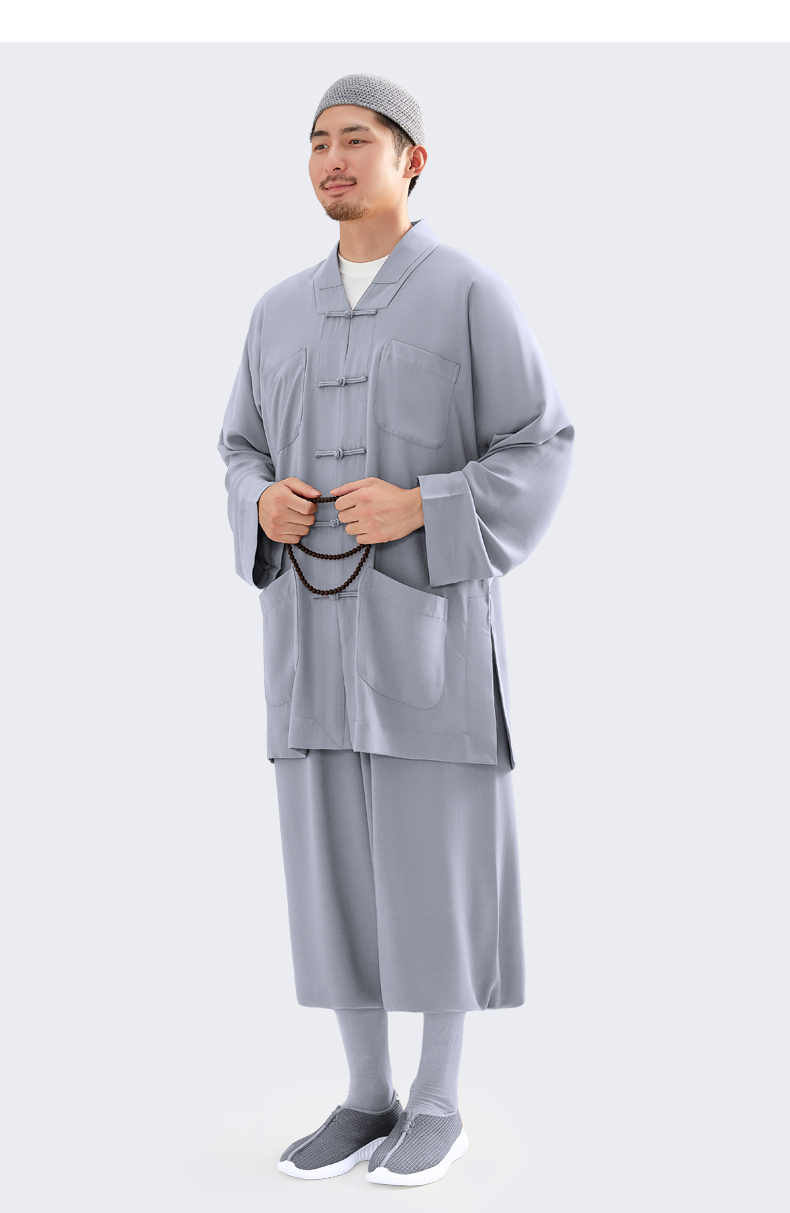 弘通 用心服务/僧服短褂僧衣女比丘尼和尚衣春秋男出家人冬季小褂