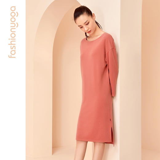 凡圣瑜伽休闲居家基础舒适裙F11376  商品图2