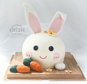 小兔子蛋糕（球形）