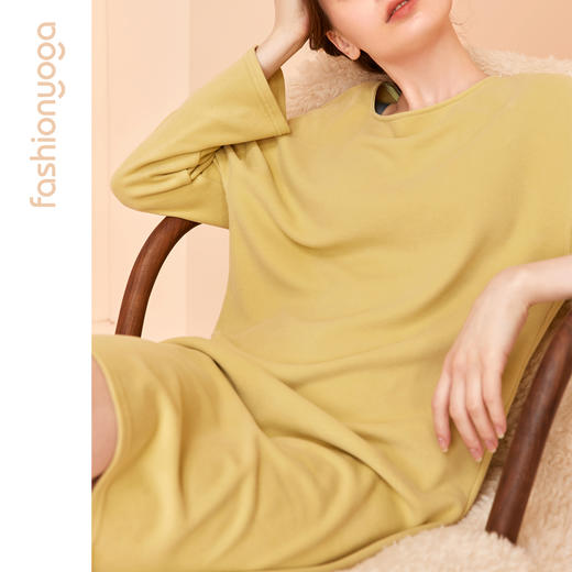 凡圣瑜伽休闲居家基础舒适裙F11376  商品图7