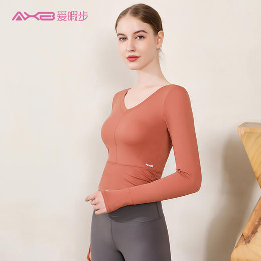 2021爱暇步秋冬新品瑜伽单上衣 A0223NSM 商品图11