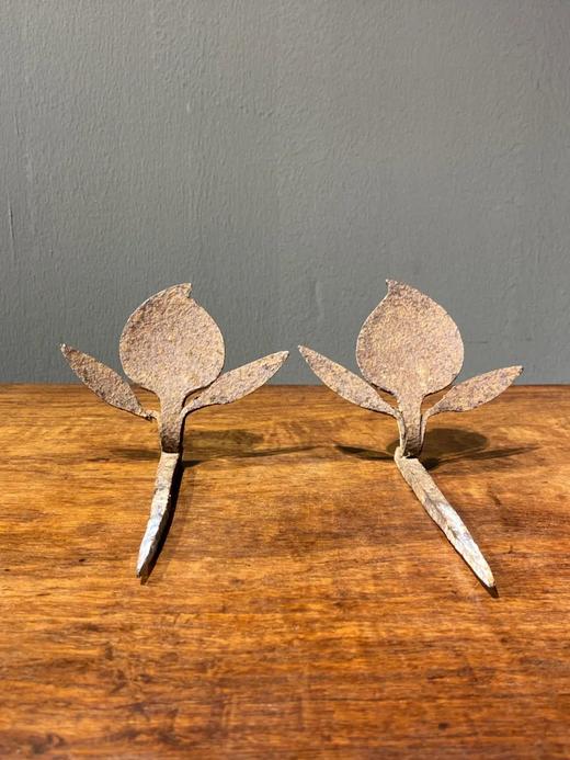 老铁制寿桃型匾额托钉，顺丰包邮 商品图3