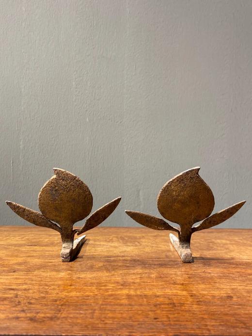 老铁制寿桃型匾额托钉，顺丰包邮 商品图1