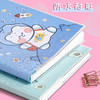 【4本装胶套笔记本】可爱卡通笔记本子a7本简约ins风文艺精致大中小学生作业本记事本练习本车线记录本 商品缩略图3