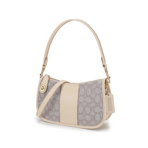 【明星同款】COACH/蔻驰 2021款 女士专柜款Originals系列织物/配皮SWINGER手提单肩斜挎包腋下包 C0721 商品图10