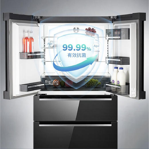 博世(Bosch) 562升一级能效多门美妆冰箱双压缩机制冷零度维他保鲜清新净风KFN96PA56C 商品图4