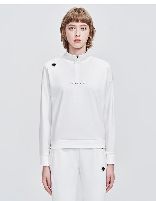 DESCENTE迪桑特 ELEMENT女子针织运动套头衫 D1332IHT71 商品图1