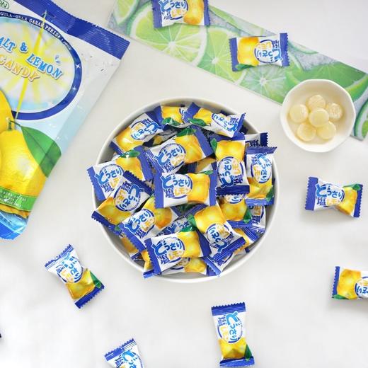 马来西亚进口可康COCON咸柠檬糖海盐味硬糖咸味清凉水果喜糖150g 商品图1
