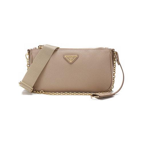 【国内现货】PRADA/普拉达 2021款 女士皮革手提单肩斜挎包 1BH171 NZV 商品图7