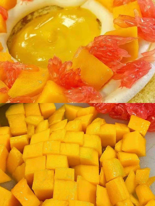 杨枝甘露口味杯子蛋糕，芒果西柚的完美碰撞，椰浆与奶油的灵魂互动 商品图1