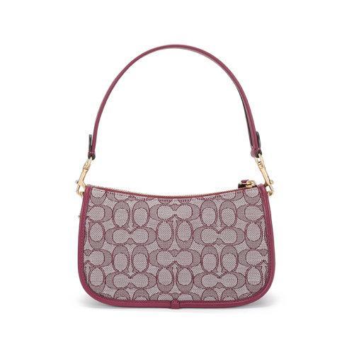 【明星同款】COACH/蔻驰 2021款 女士专柜款Originals系列织物/配皮SWINGER手提单肩斜挎包腋下包 C0721 商品图8