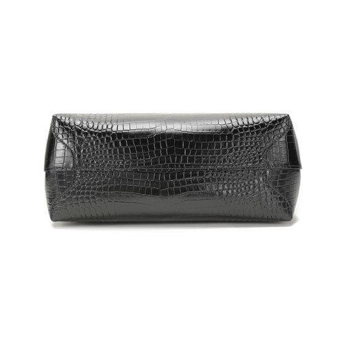 Longchamp/珑骧 2021款 女士ROSEAU系列中号牛皮手提单肩斜挎包竹节包 10058 HTS 商品图3