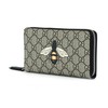 【国内现货】GUCCI/古驰女士蜜蜂印花人造帆布/配皮长款钱包钱夹451273K5V1N 商品缩略图1