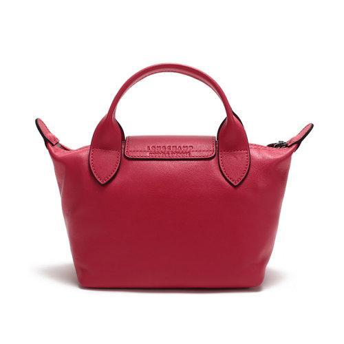 Longchamp/珑骧 女士LEPLIAGECUIR系列羊皮革迷你款手提单肩斜挎包饺子包 1500 757 商品图2