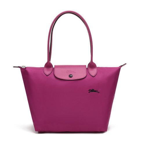 Longchamp/珑骧 女士LE PLIAGE CLUB系列织物小号长柄可折叠手提单肩包饺子包 2605 619 商品图5