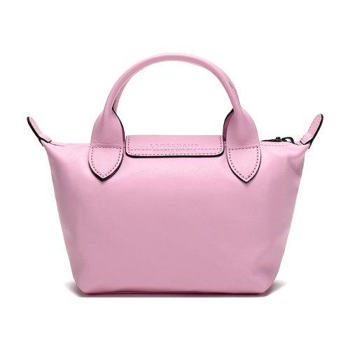 Longchamp/珑骧 女士LEPLIAGECUIR系列羊皮革迷你款手提单肩斜挎包饺子包 1500 757 商品图7