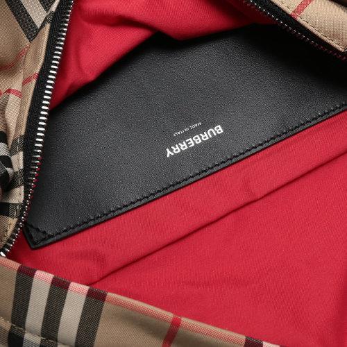 【现货秒发】BURBERRY/博柏利 男士格纹织物腰包单肩斜挎包 80104301 商品图4