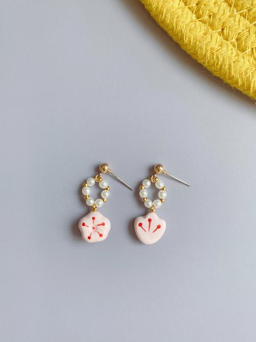 森系串珠粘土耳环 商品图0