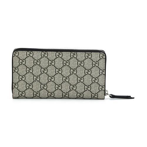 【国内现货】GUCCI/古驰女士蜜蜂印花人造帆布/配皮长款钱包钱夹451273K5V1N 商品图2