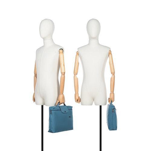 【国内现货】Longchamp/珑骧 男女中性LEPLIAGECLUB系列小号织物短柄可折叠手提包公文包 2182 619 商品图9