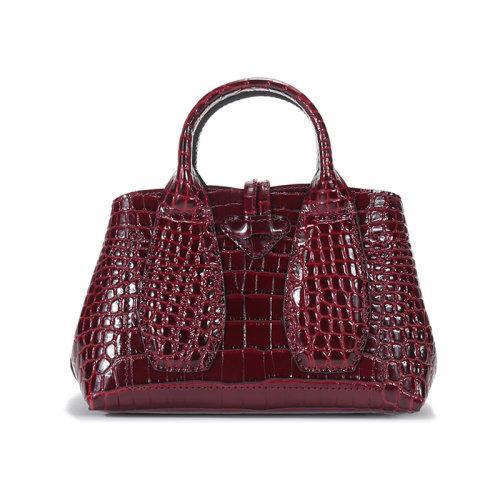 【国内现货】Longchamp/珑骧 2021款 女士ROSEAU系列特小号牛皮手提单肩斜挎包竹节包 10057 HTS 商品图7