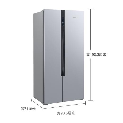 西门子（SIEMENS）630升对开门变频冰箱双开门 家用大容量 风冷无霜 双循环不串味 家居互联KA98NV141C 商品图1