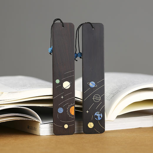 星辰书签 紫光檀 商品图0