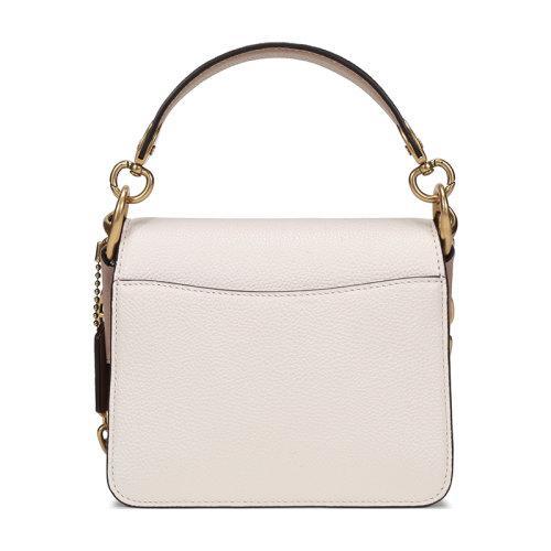 【现货秒发】COACH/蔻驰 2021春夏 女士专柜款BEAT系列小号涂层帆布/配皮手提单肩斜挎包 4603 商品图3