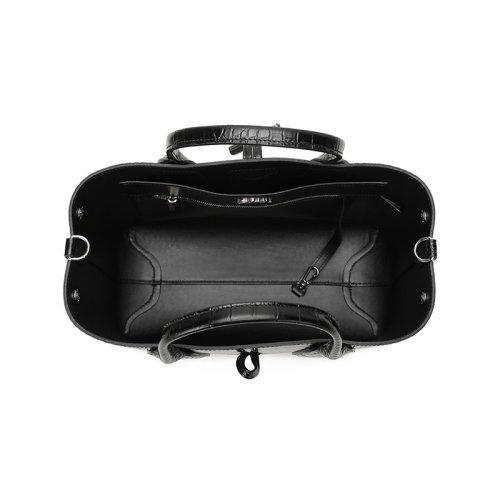 Longchamp/珑骧 2021款 女士ROSEAU系列中号牛皮手提单肩斜挎包竹节包 10058 HTS 商品图4