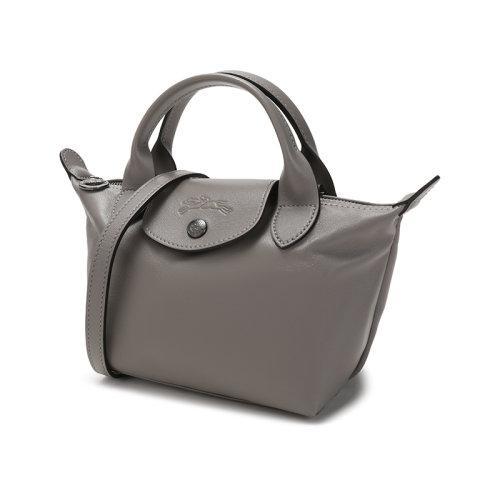 Longchamp/珑骧 女士LEPLIAGECUIR系列羊皮革迷你款手提单肩斜挎包饺子包 1500 757 商品图13