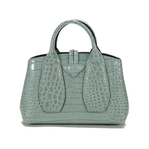 【国内现货】Longchamp/珑骧 2021款 女士ROSEAU系列特小号牛皮手提单肩斜挎包竹节包 10057 HTS 商品图12