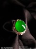 玻璃帝王绿蛋面戒指  30-1200709。具体价格微信咨询 商品缩略图6