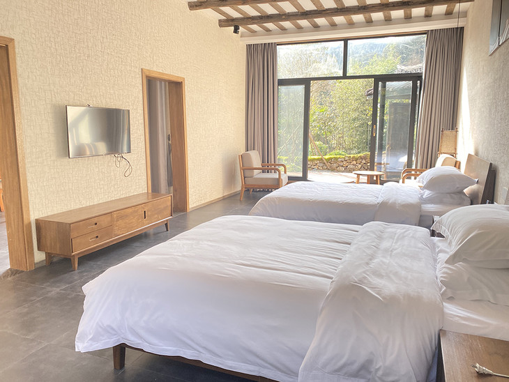 【洪雅瓦屋山 雅女湖】599元/2间抢蜀山柒舍艺术民宿精致房 早餐 茶饮