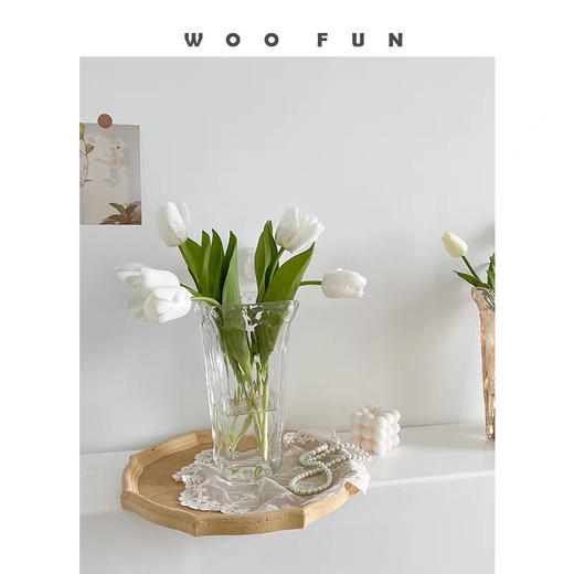 欧式西班牙ins风 透明玻璃花瓶花器 商品图5