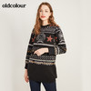 oldcolour复古时尚气质百搭针织毛衣M44106405 商品缩略图4