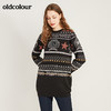 oldcolour复古时尚气质百搭针织毛衣M44106405 商品缩略图3