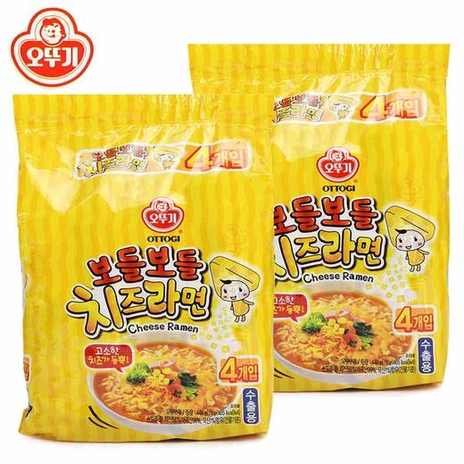 不倒翁芝士拉面韩国进口方便面金拉面芝士面真海鲜拉面泡面热拉面 商品图1