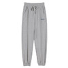 【潮搭圣品】华夫格慢跑加大码灰色运动裤宽松显瘦系绳直筒休闲裤女秋冬束脚卫裤 商品缩略图4