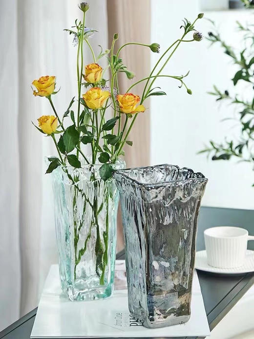 欧式西班牙ins风 透明玻璃花瓶花器 商品图8