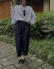 HIDEMI波纹金属扣小羊皮平底鞋 商品缩略图8