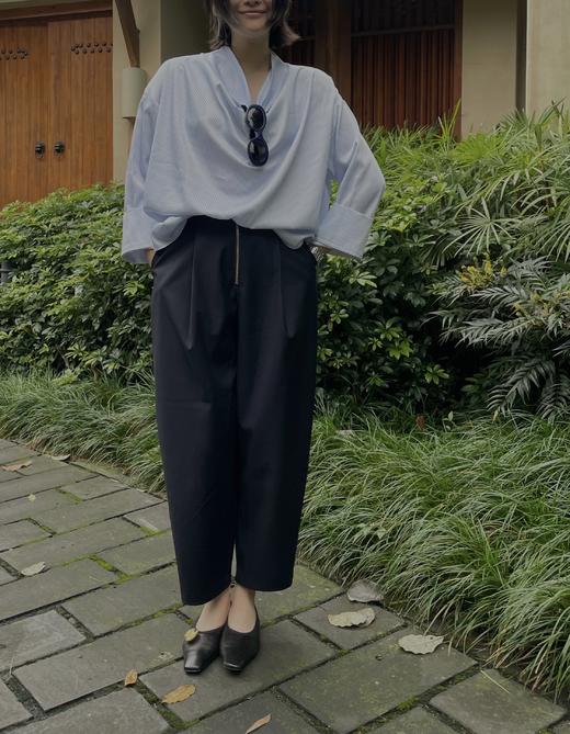 HIDEMI波纹金属扣小羊皮平底鞋 商品图8