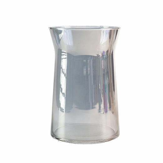 ins网红办公室花瓶北欧创意大口矮胖宽口向日葵花瓶水养玻璃透明 商品图4