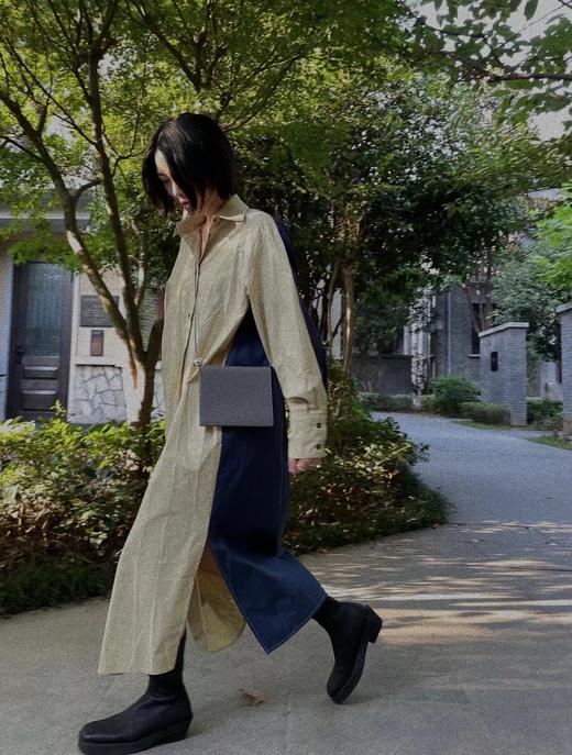 HIDEMI 弹力羊皮女鞋方头厚底踝靴短靴 商品图14